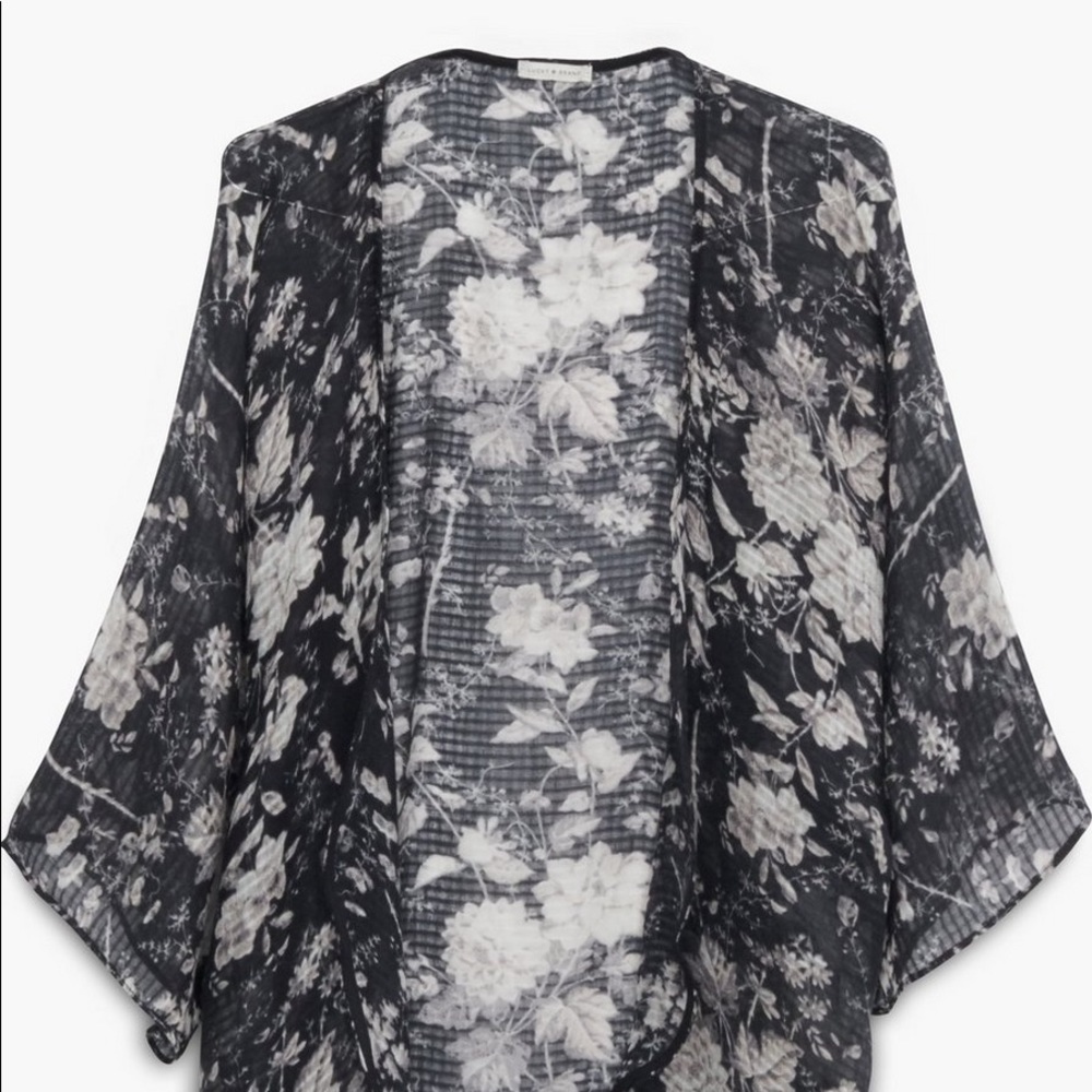 Lucky Brand Floral Kimono